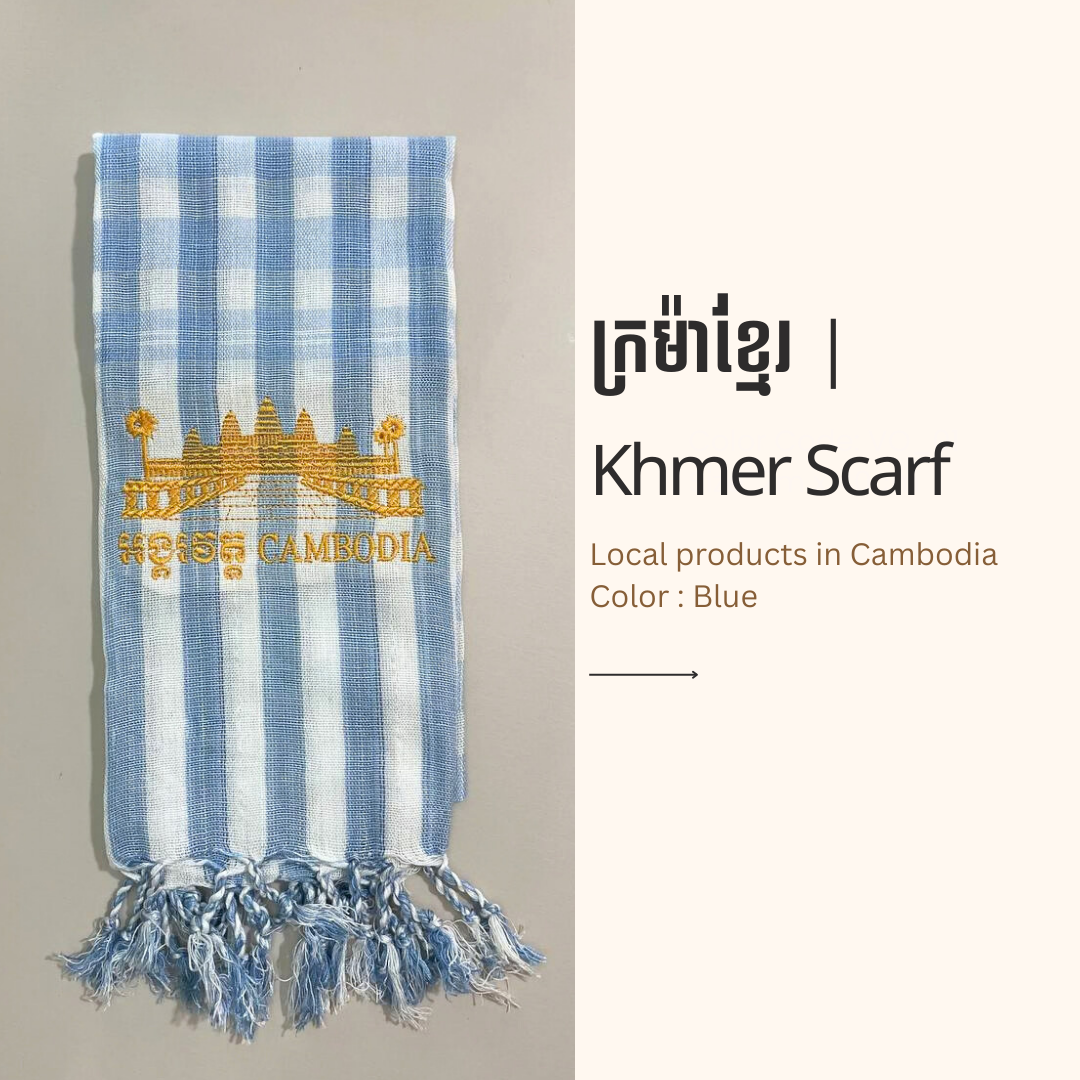 Khmer Krama (Angkor Wat - Scarf)