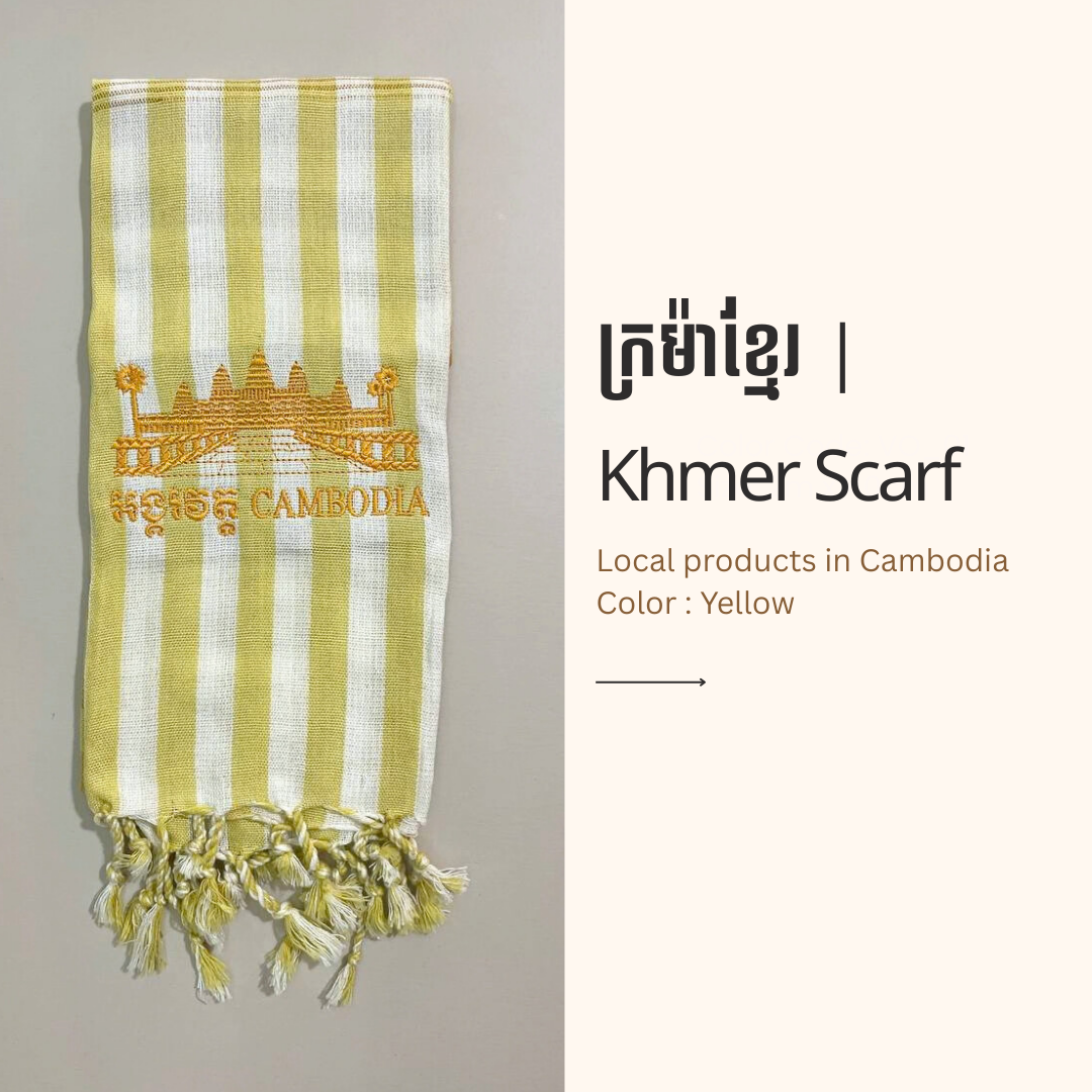 Khmer Krama (Angkor Wat - Scarf)