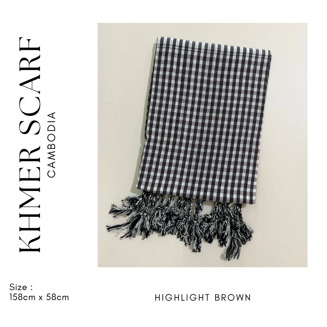 Khmer Krama ( Scarf- Normal) - ក្រម៉ាខ្មែរ S