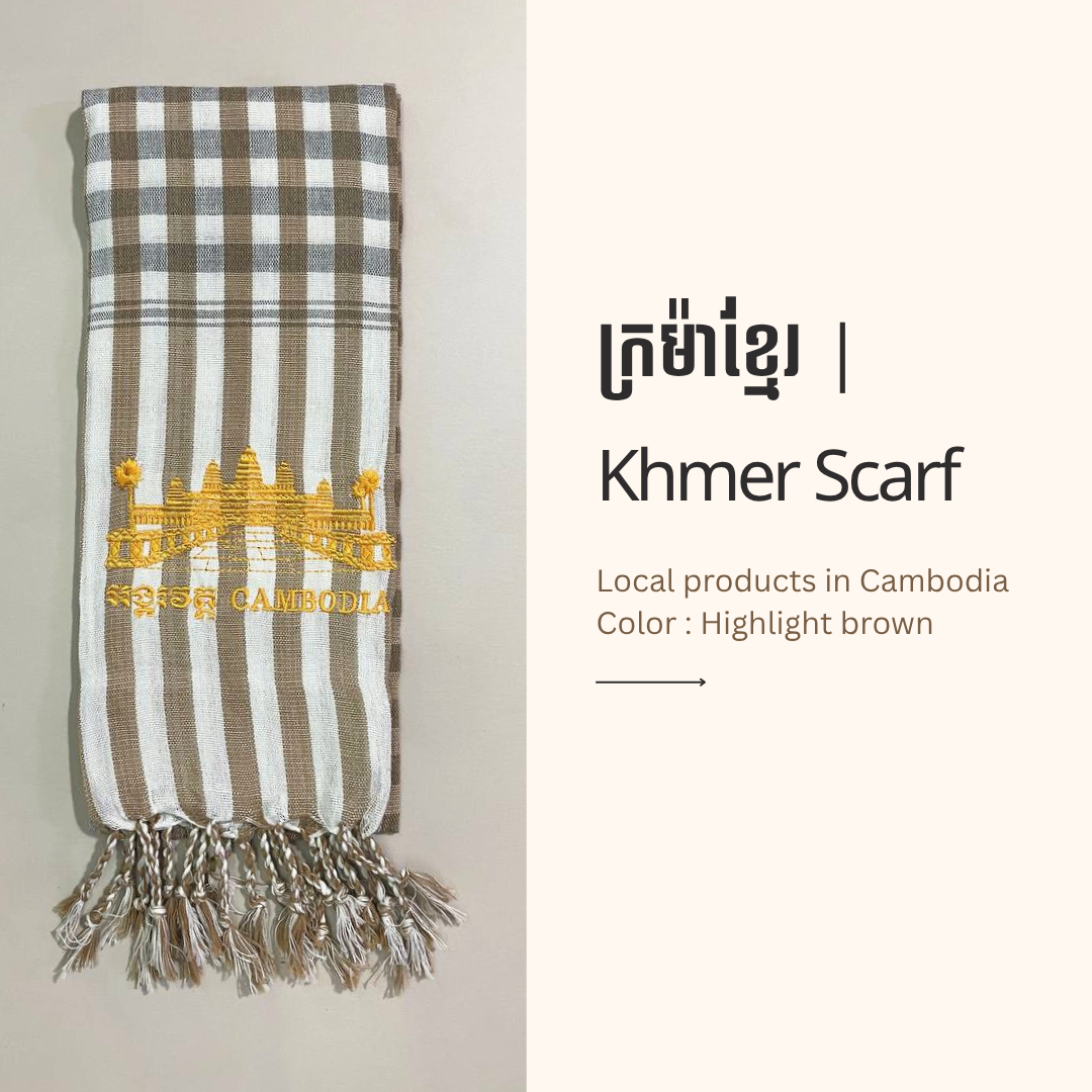 Khmer Krama (Angkor Wat - Scarf)
