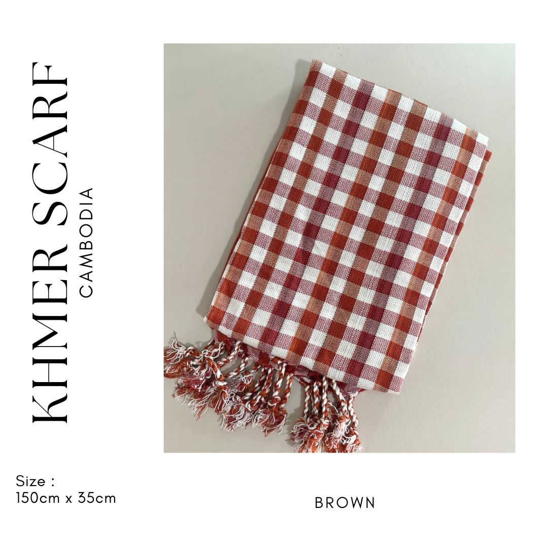 Khmer Krama ( Scarf- Normal) - ក្រម៉ាខ្មែរ S