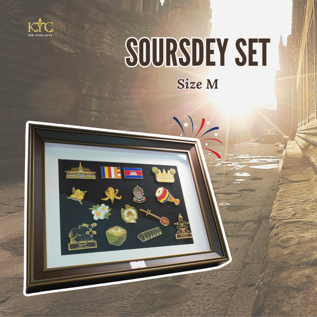 Khmer -  Set Soursdey  "ឈុតសួស្តី" Size M