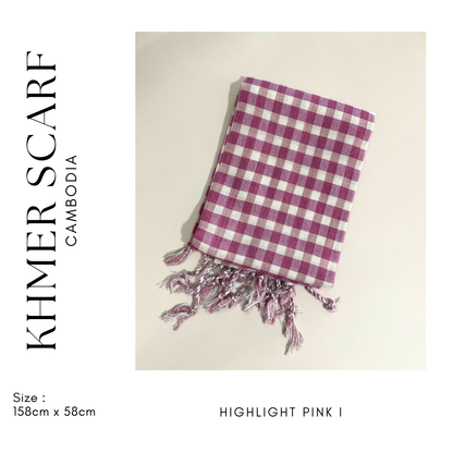 Khmer Krama ( Scarf- Normal) - ក្រម៉ាខ្មែរ S