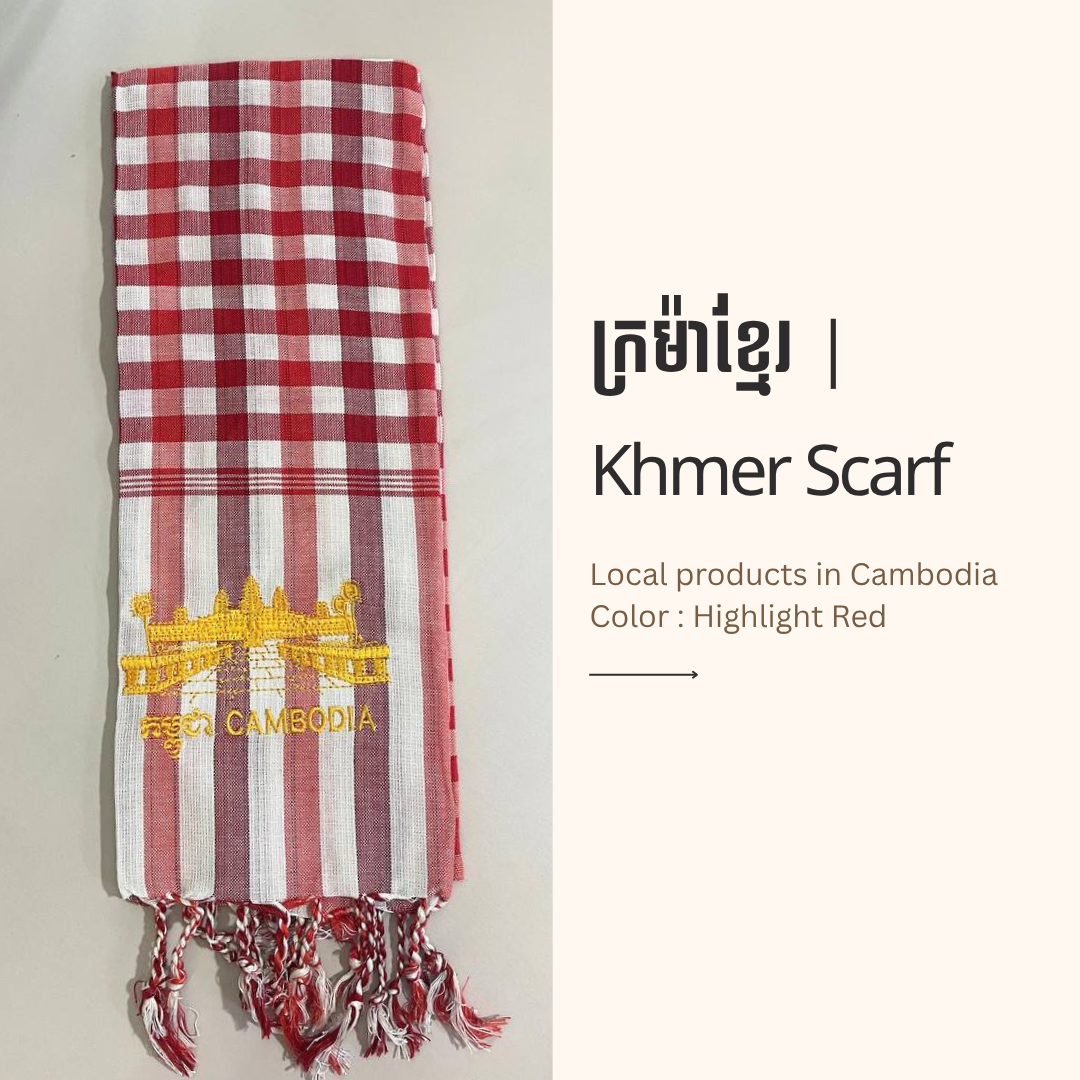 Khmer Krama (Angkor Wat - Scarf)