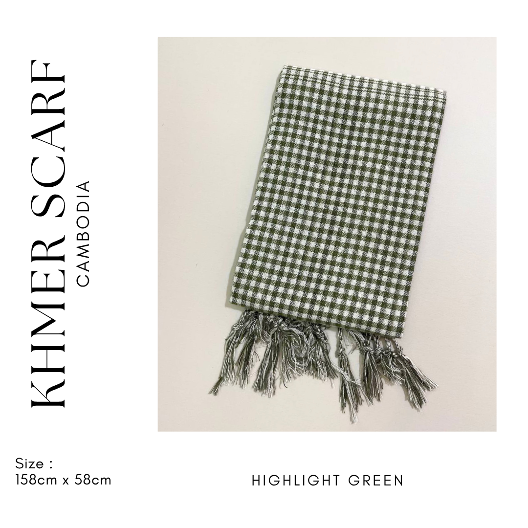 Khmer Krama ( Scarf- Normal) - ក្រម៉ាខ្មែរ S