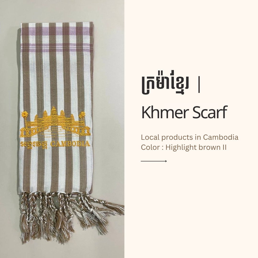Khmer Krama (Angkor Wat - Scarf)