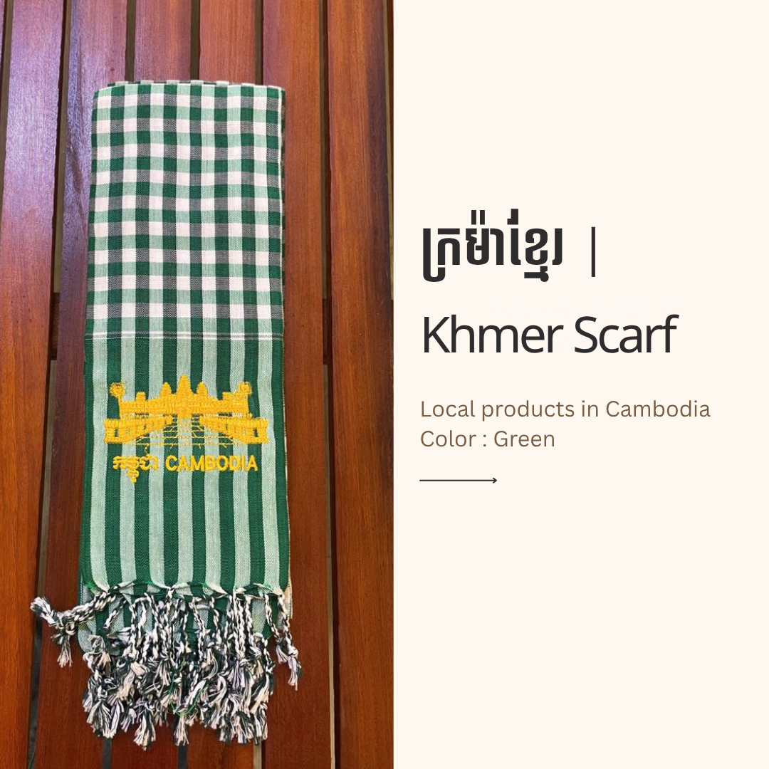 Khmer Krama (Angkor Wat - Scarf)