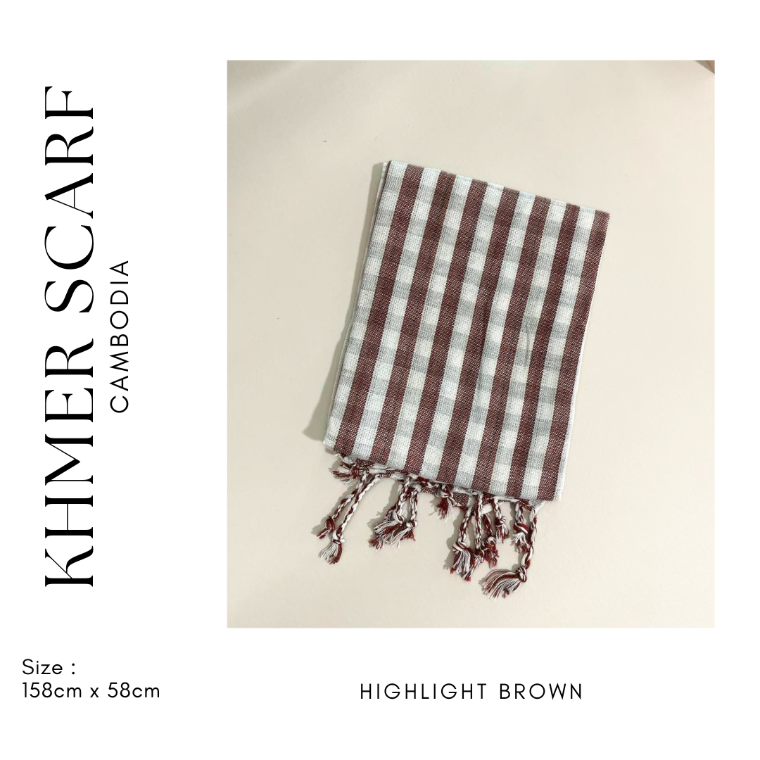 Khmer Krama ( Scarf- Normal) - ក្រម៉ាខ្មែរ S