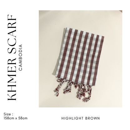 Khmer Krama ( Scarf- Normal) - ក្រម៉ាខ្មែរ S