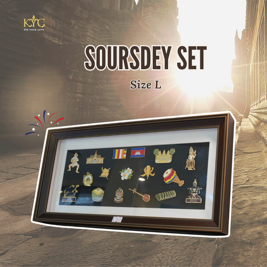 Khmer -  Set Soursdey  "ឈុតសួស្តី" Size L
