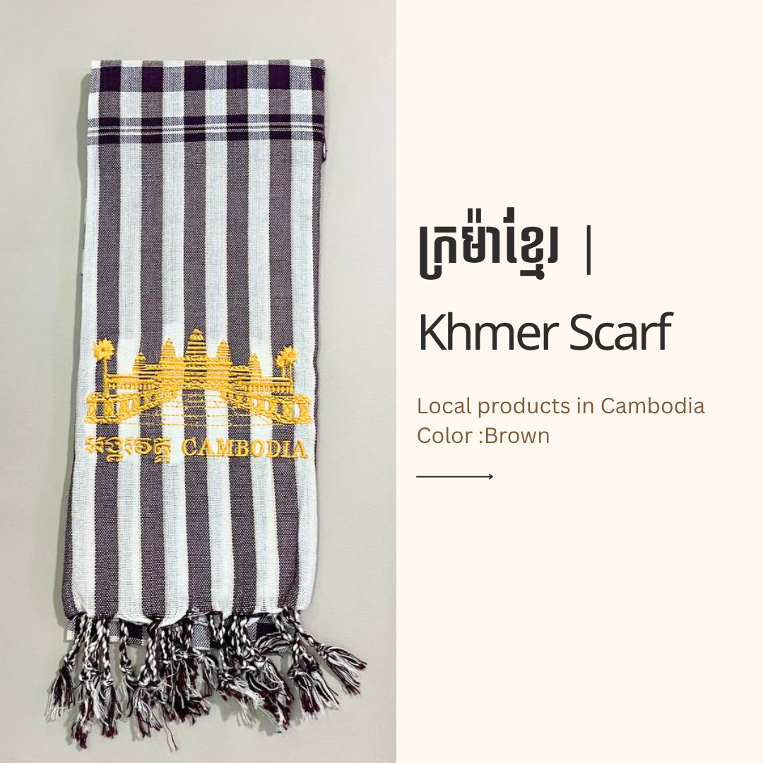 Khmer Krama (Angkor Wat - Scarf)
