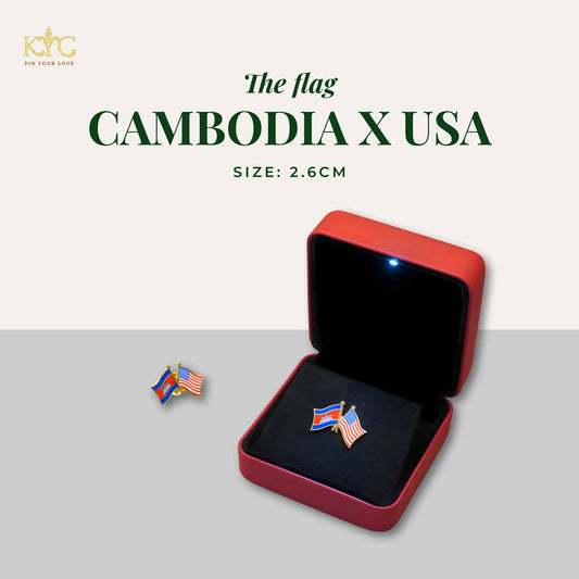 Logo - USA x. Cambodia (Flag)