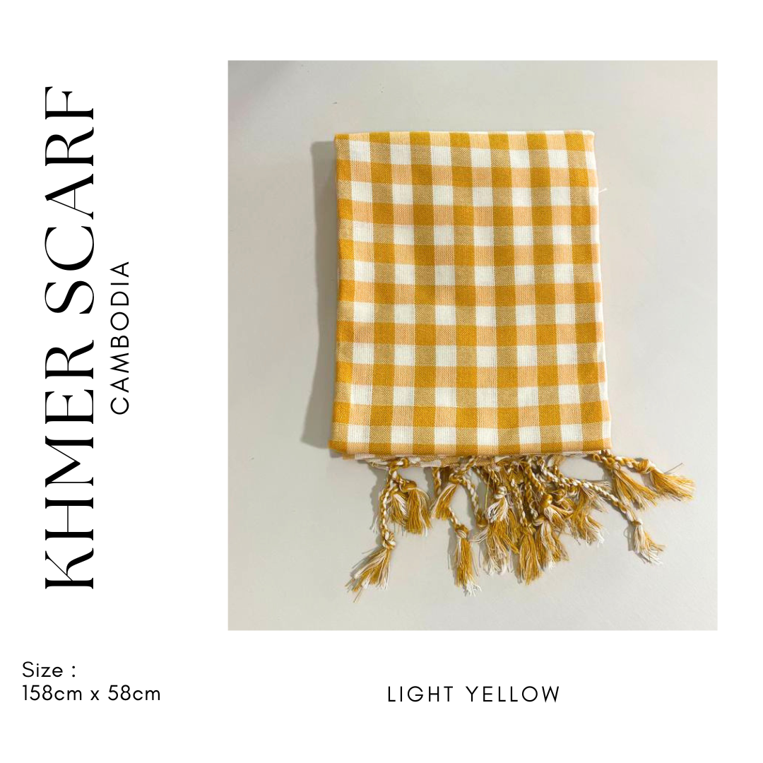 Khmer Krama ( Scarf- Normal) - ក្រម៉ាខ្មែរ L