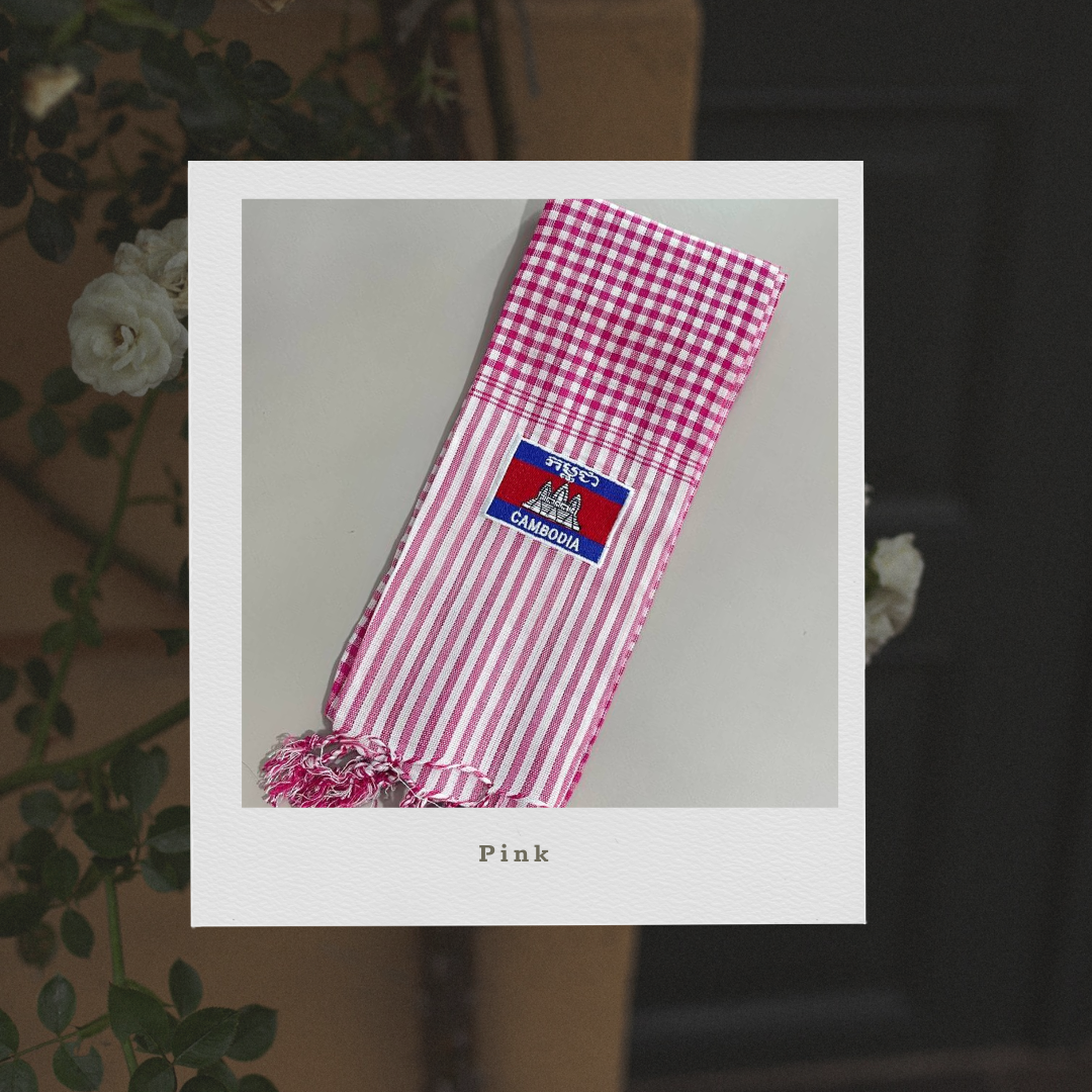 Khmer Krama (flag - Scarf)
