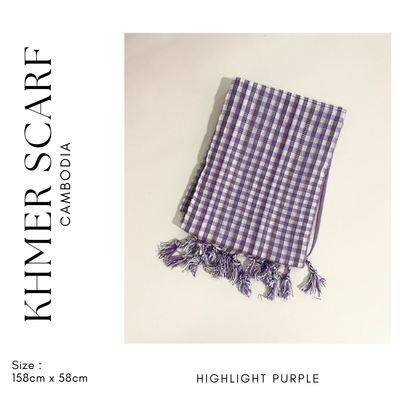 Khmer Krama ( Scarf- Normal) - ក្រម៉ាខ្មែរ S