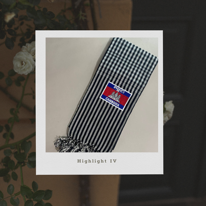 Khmer Krama (flag - Scarf)