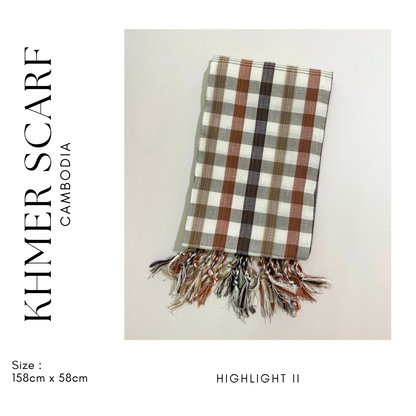 Khmer Krama ( Scarf- Normal) - ក្រម៉ាខ្មែរ S