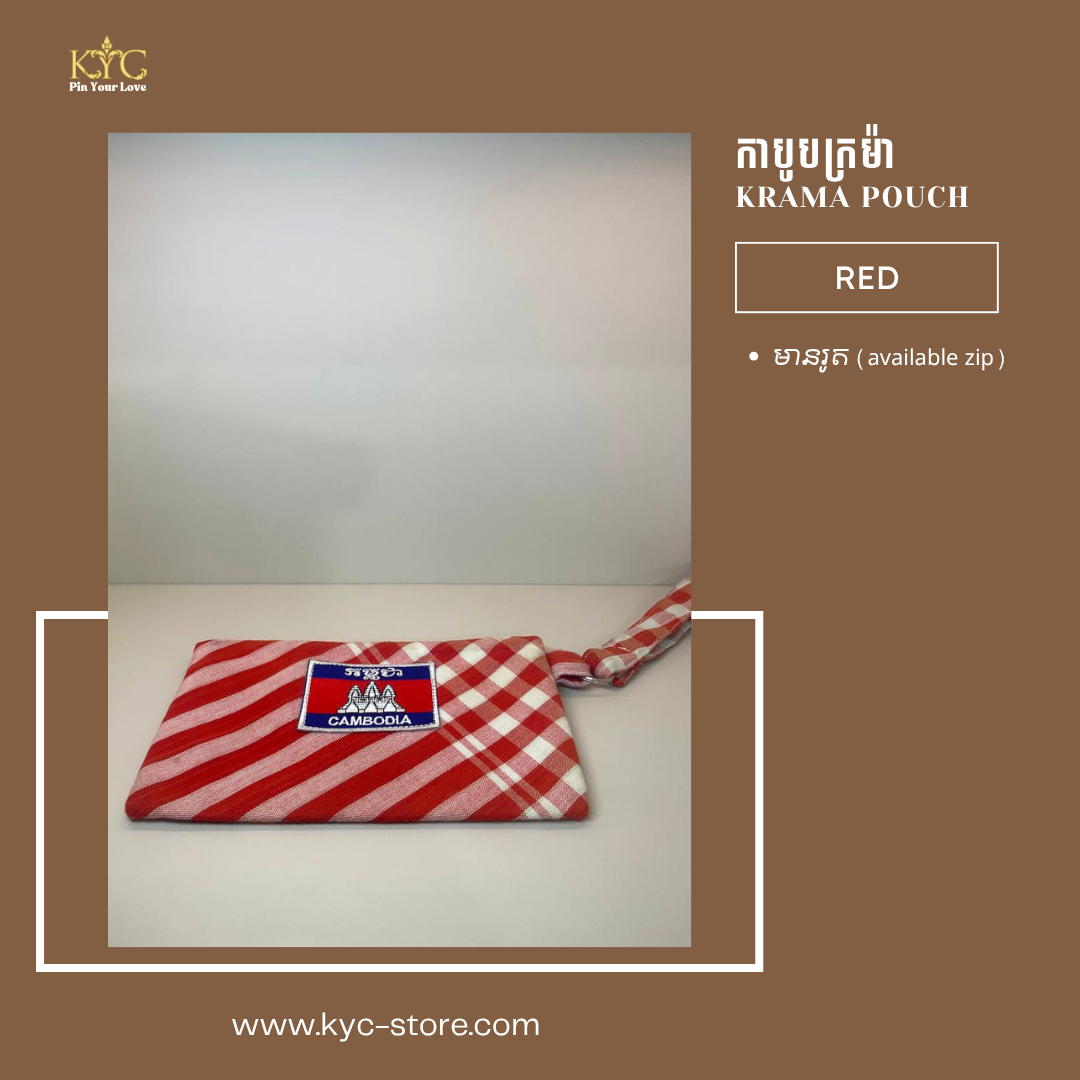 Khmer - Krama Pen bag