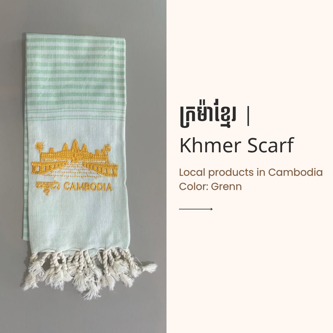 Khmer Krama (Angkor Wat - Scarf)