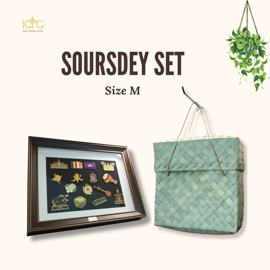 Khmer -  Set Soursdey  "ឈុតសួស្តី" Size M