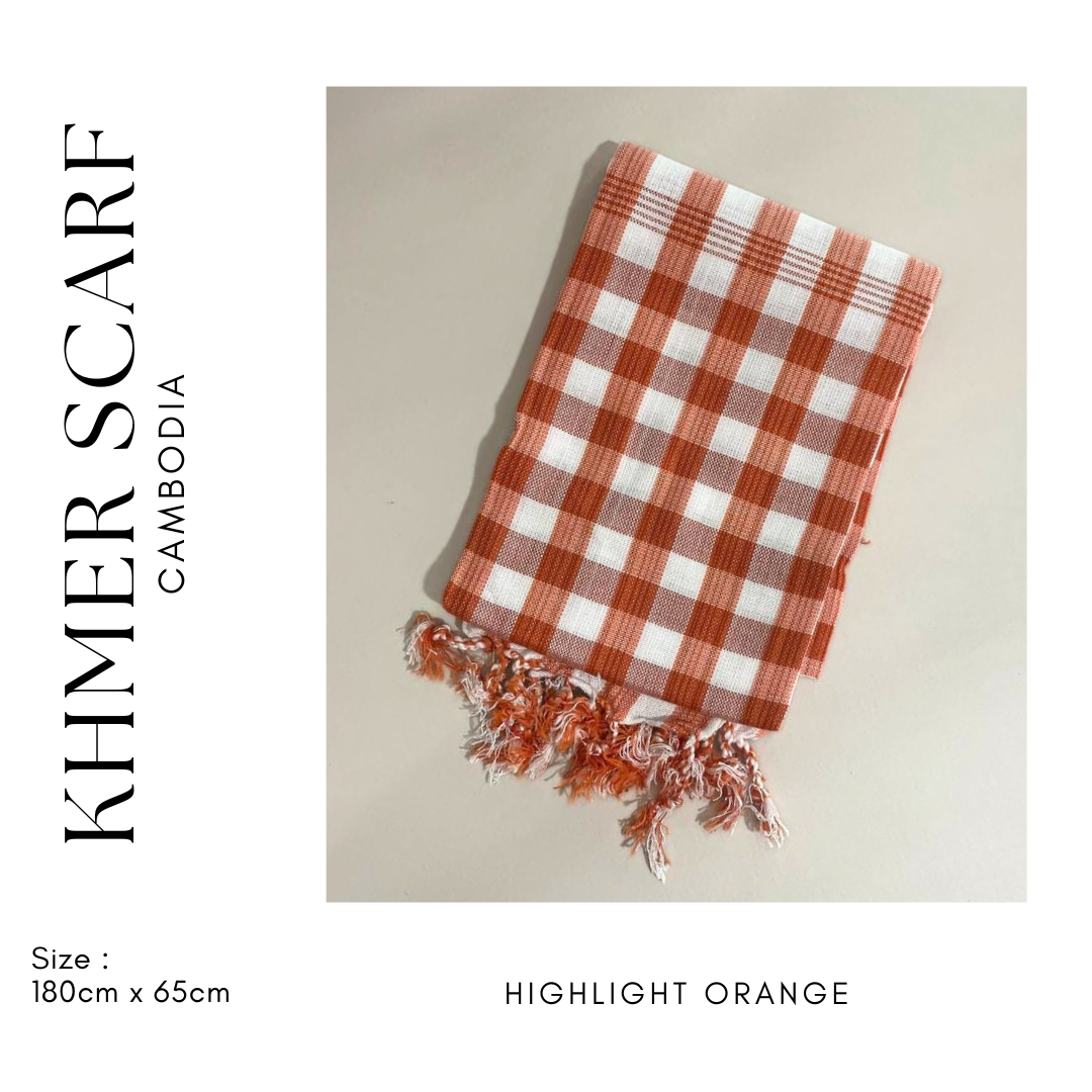 Khmer Krama ( Scarf- Normal) - ក្រម៉ាខ្មែរ S
