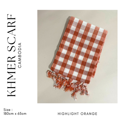 Khmer Krama ( Scarf- Normal) - ក្រម៉ាខ្មែរ S