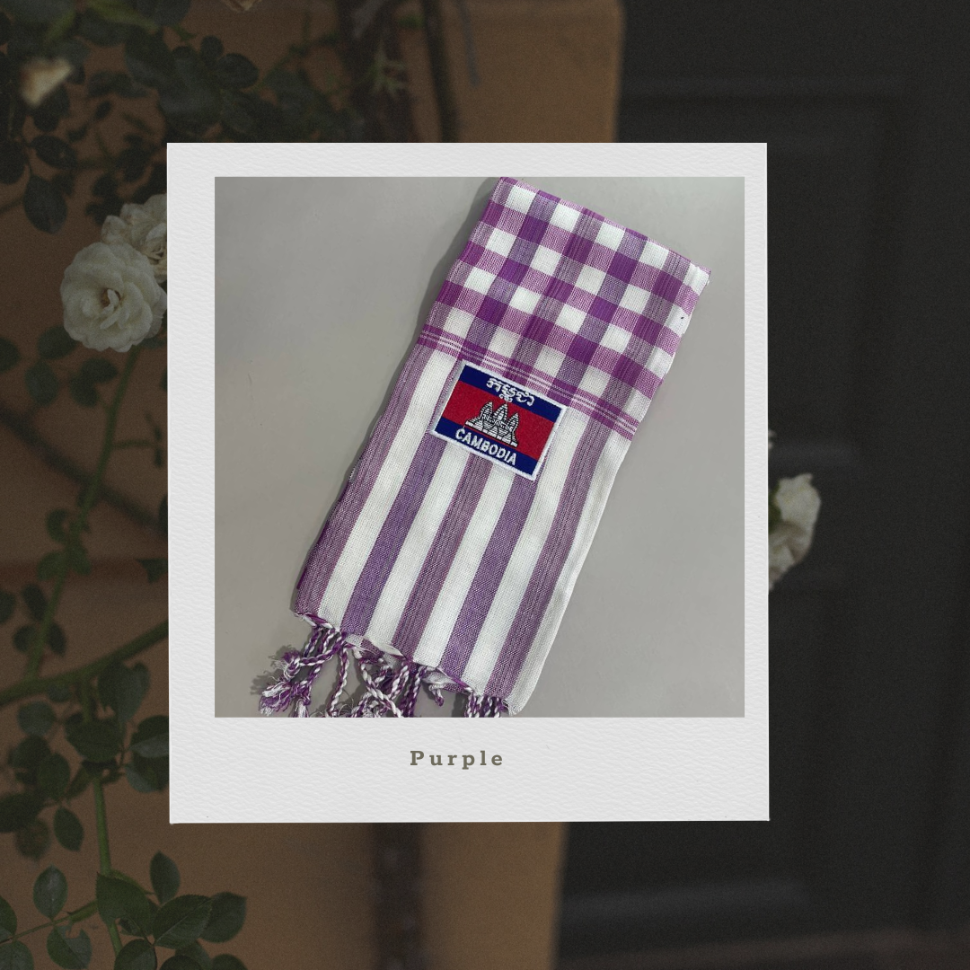 Khmer Krama (flag - Scarf)