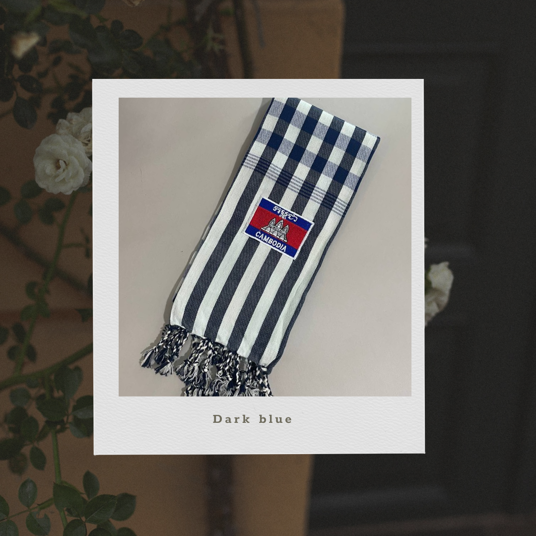 Khmer Krama (flag - Scarf)