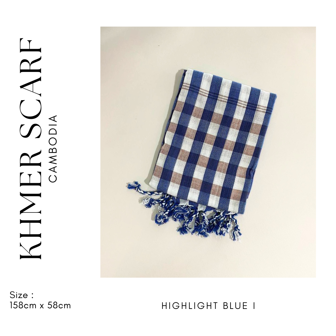 Khmer Krama ( Scarf- Normal) - ក្រម៉ាខ្មែរ S