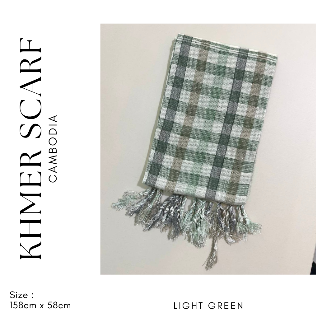 Khmer Krama ( Scarf- Normal) - ក្រម៉ាខ្មែរ S