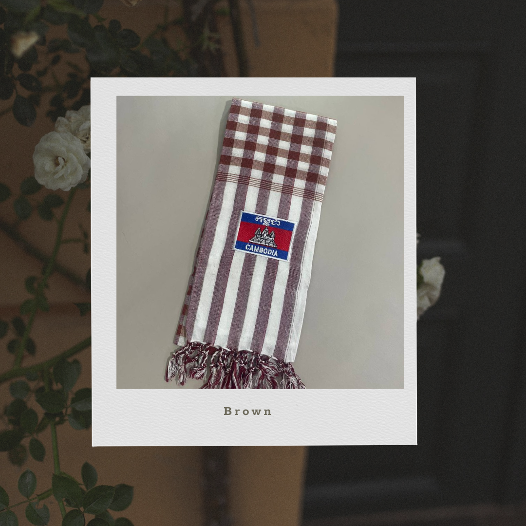 Khmer Krama (flag - Scarf)