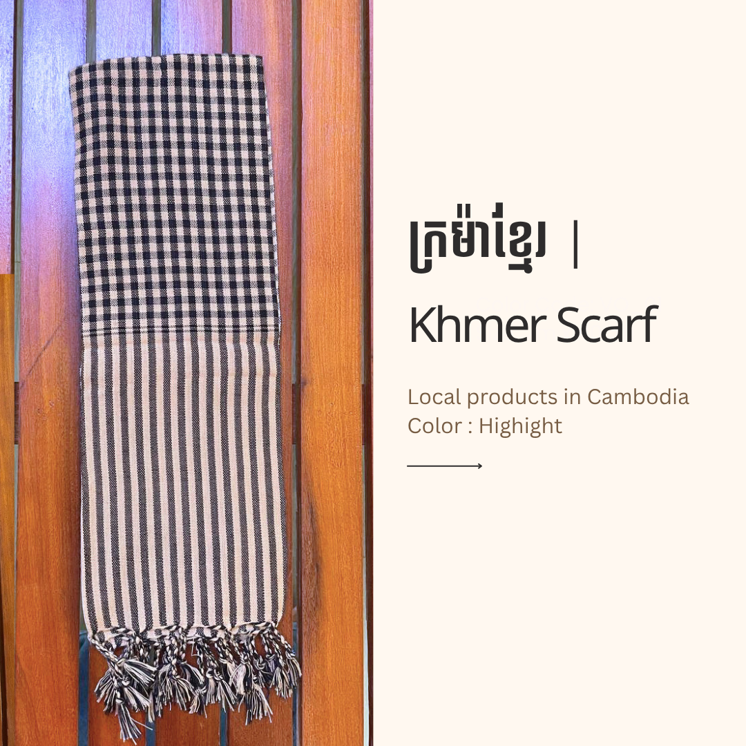Khmer Krama ( Scarf- Normal) - ក្រម៉ាខ្មែរ L