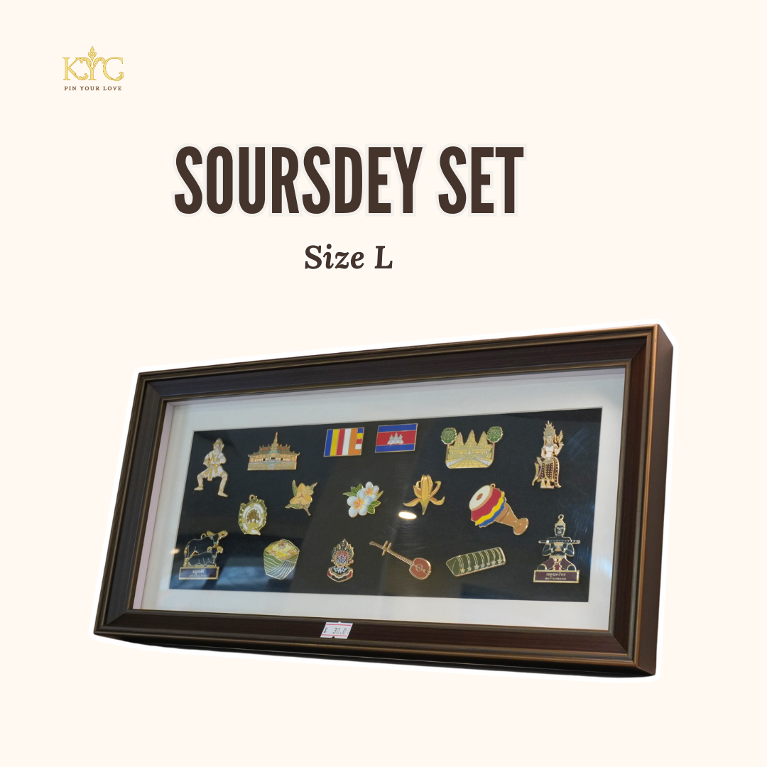Khmer -  Set Soursdey  "ឈុតសួស្តី" Size L