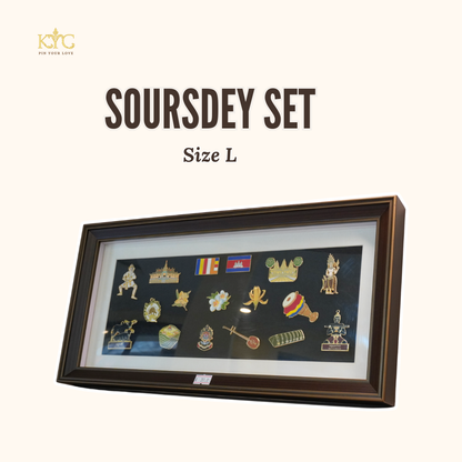Khmer -  Set Soursdey  "ឈុតសួស្តី" Size L