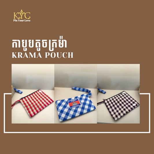 Khmer - Krama Pen bag