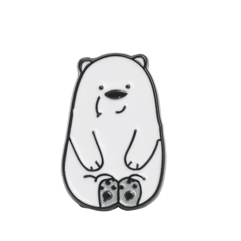 Cartoon - We bare bears (Magnet -ឆក់)