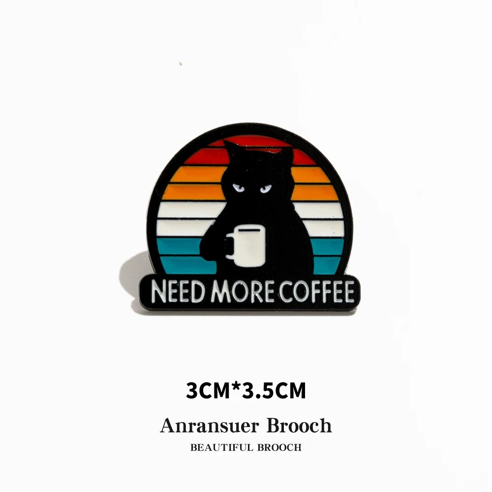 Animal - Cat coffee (Black)