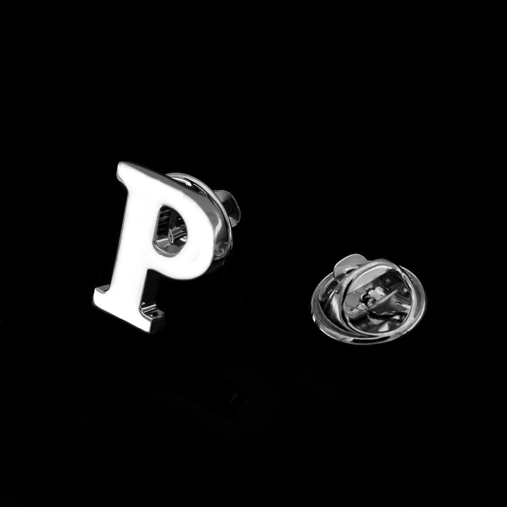 Classic Pin - Letters Silver(កន្លាស់អក្សរប្រាក់)