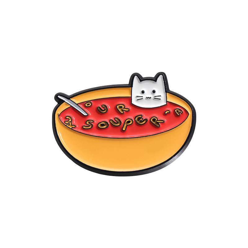 Animal - Cat with food I