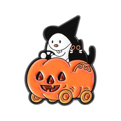 Halloween With cat