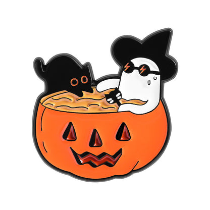Halloween With cat