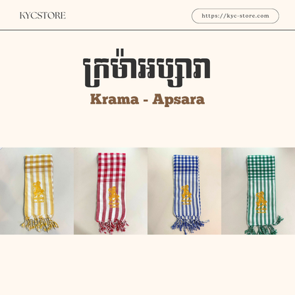 Khmer krama (Apsara - Scarf)