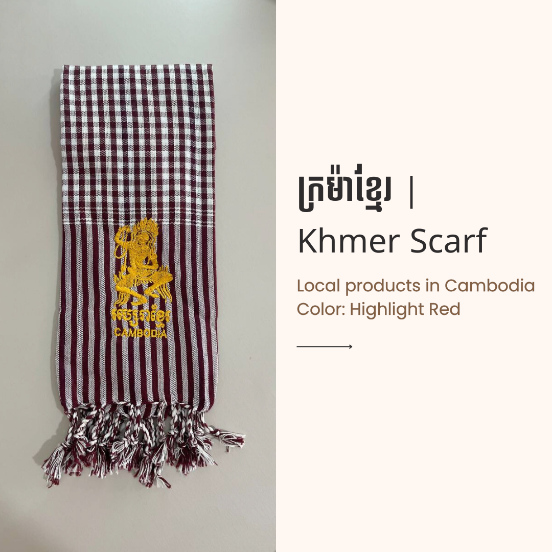 Khmer krama (Apsara - Scarf)