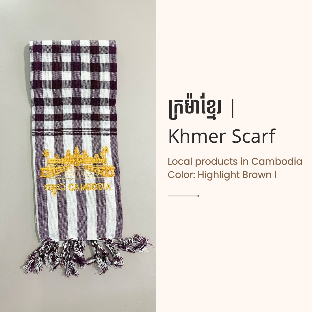 Khmer Krama (Angkor Wat - Scarf)