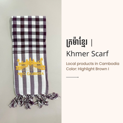 Khmer Krama (Angkor Wat - Scarf)