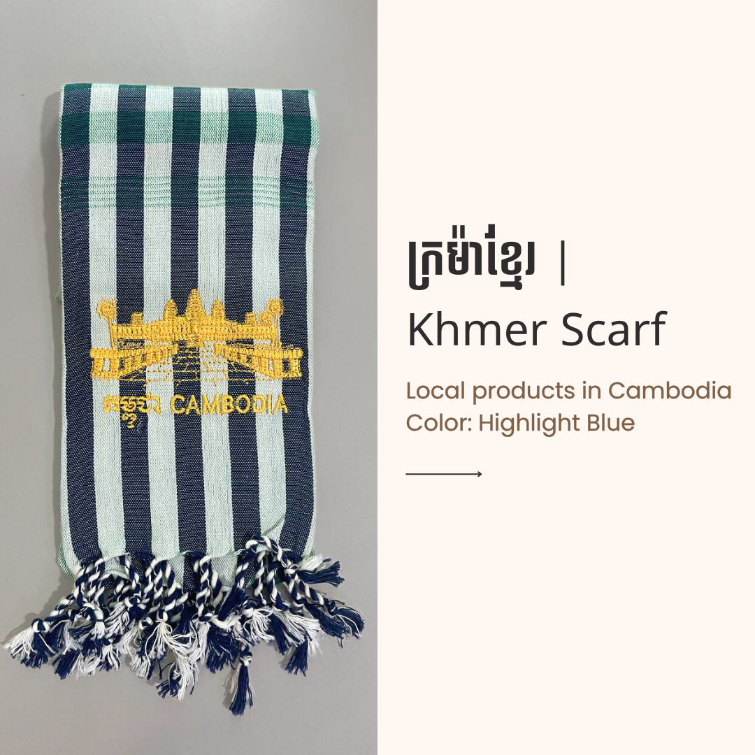 Khmer Krama (Angkor Wat - Scarf)