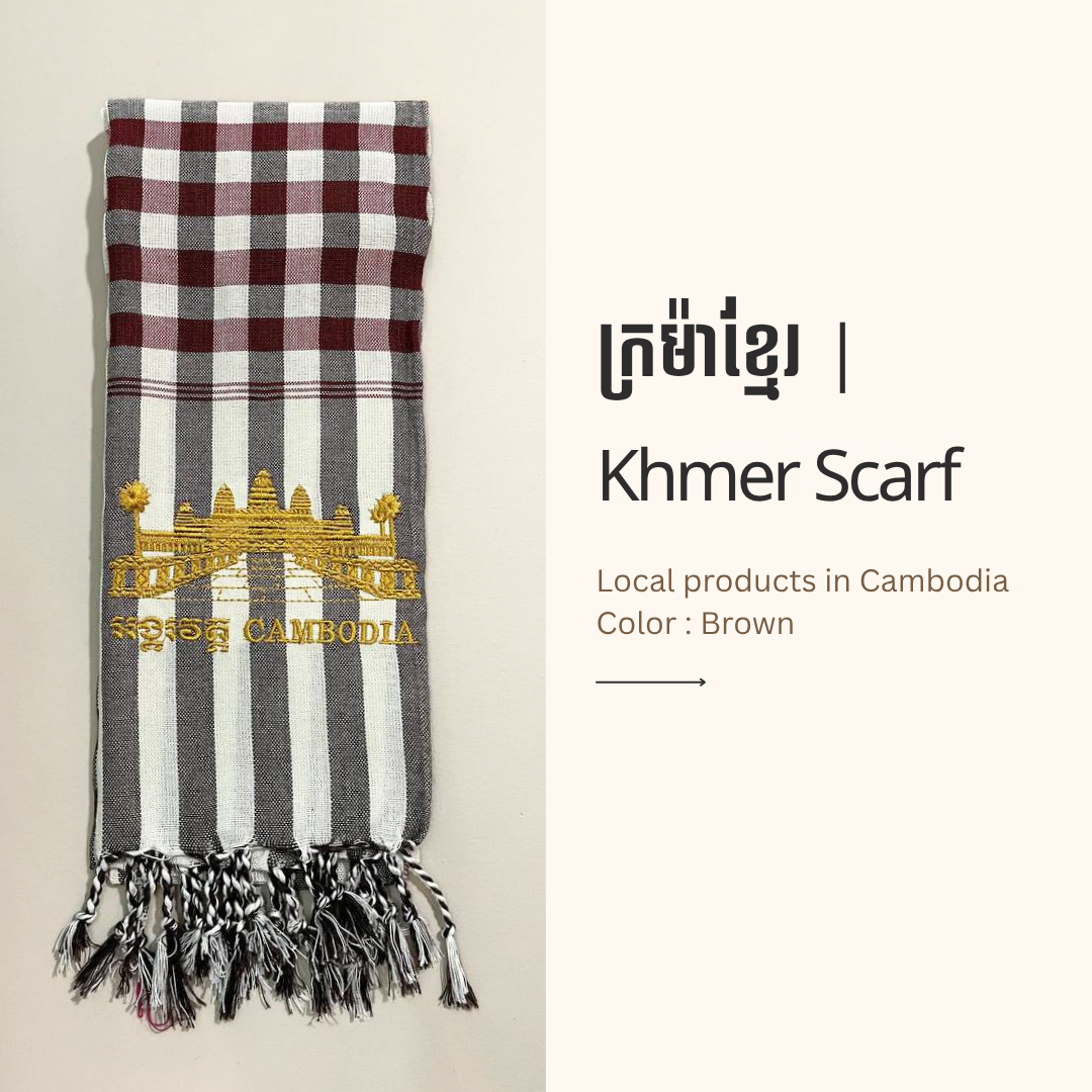 Khmer Krama (Angkor Wat - Scarf)