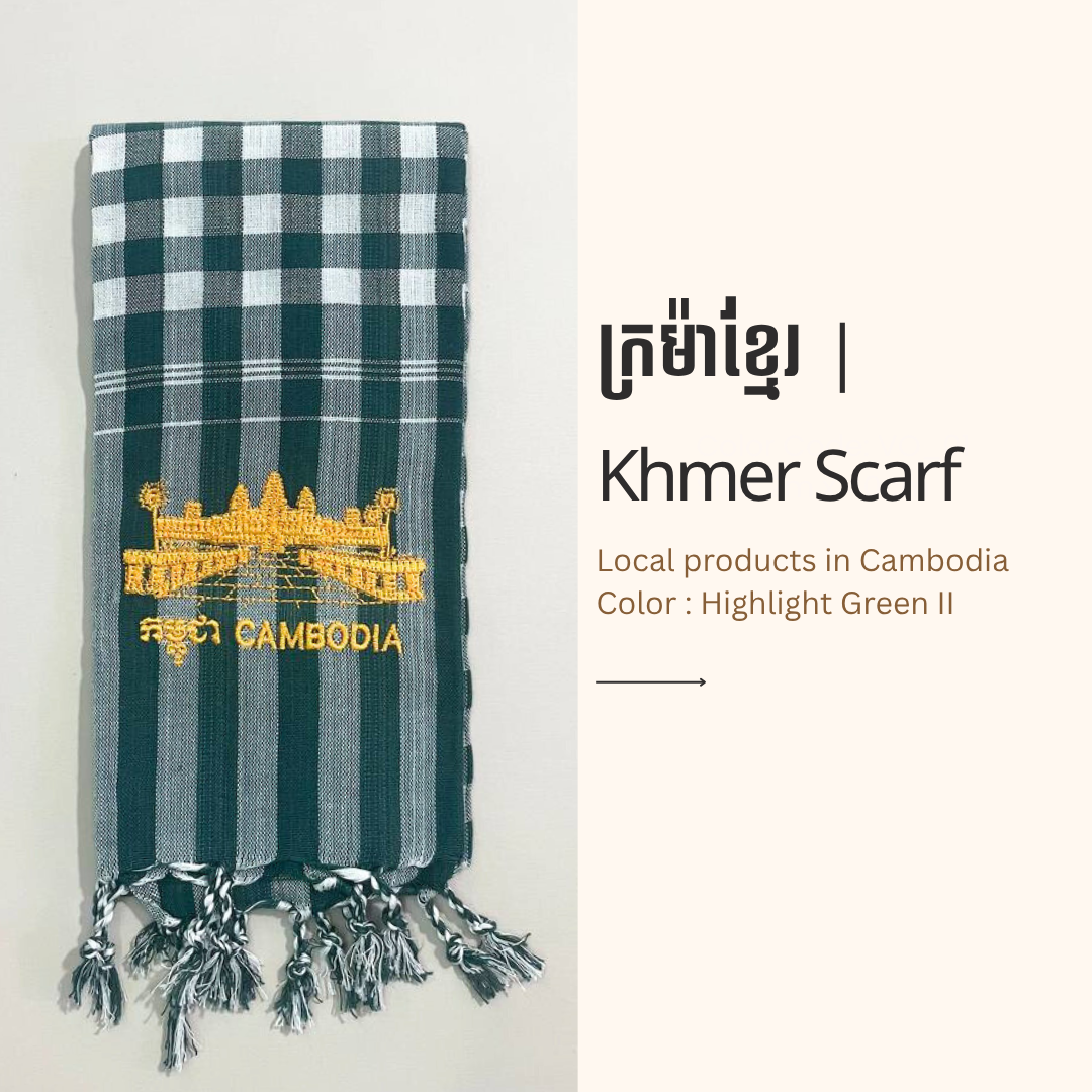Khmer Krama (Angkor Wat - Scarf)
