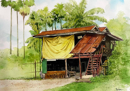 Khmer - Postcard painting version