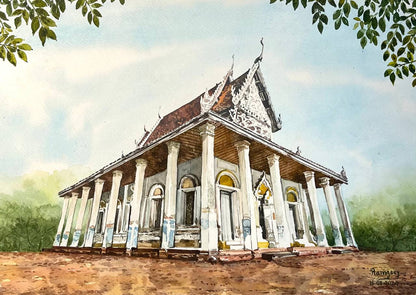 Khmer - Postcard painting version
